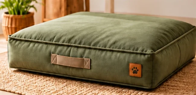Rectangular dog bed