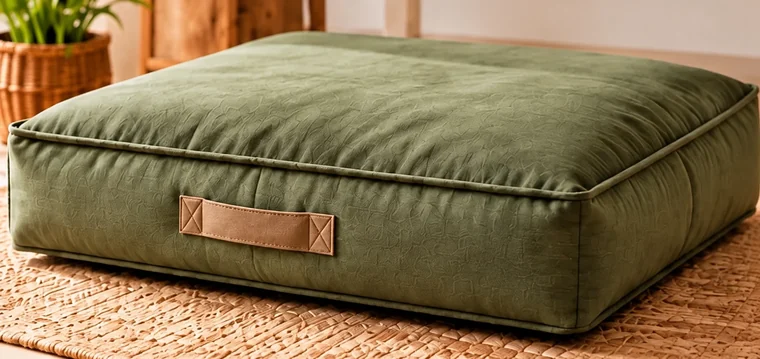 Rectangular dog bed